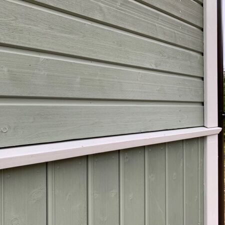 veenina eraldab vertikaalse ja horisontaalse voodrilaua